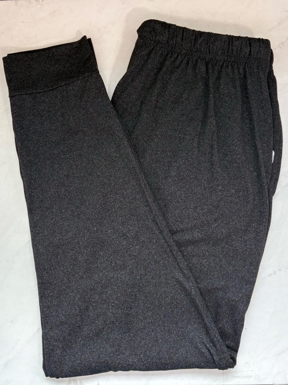 True Religion Men’s Medium Gray Drawstring Jogger Sweatpants Loungewear Neutral - Picture 6 of 6